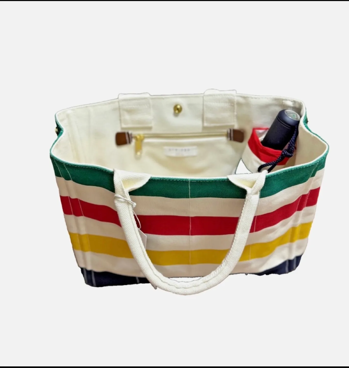 Limited edition Striped Hudsons Bay Bag ( large size) image indicator(3)