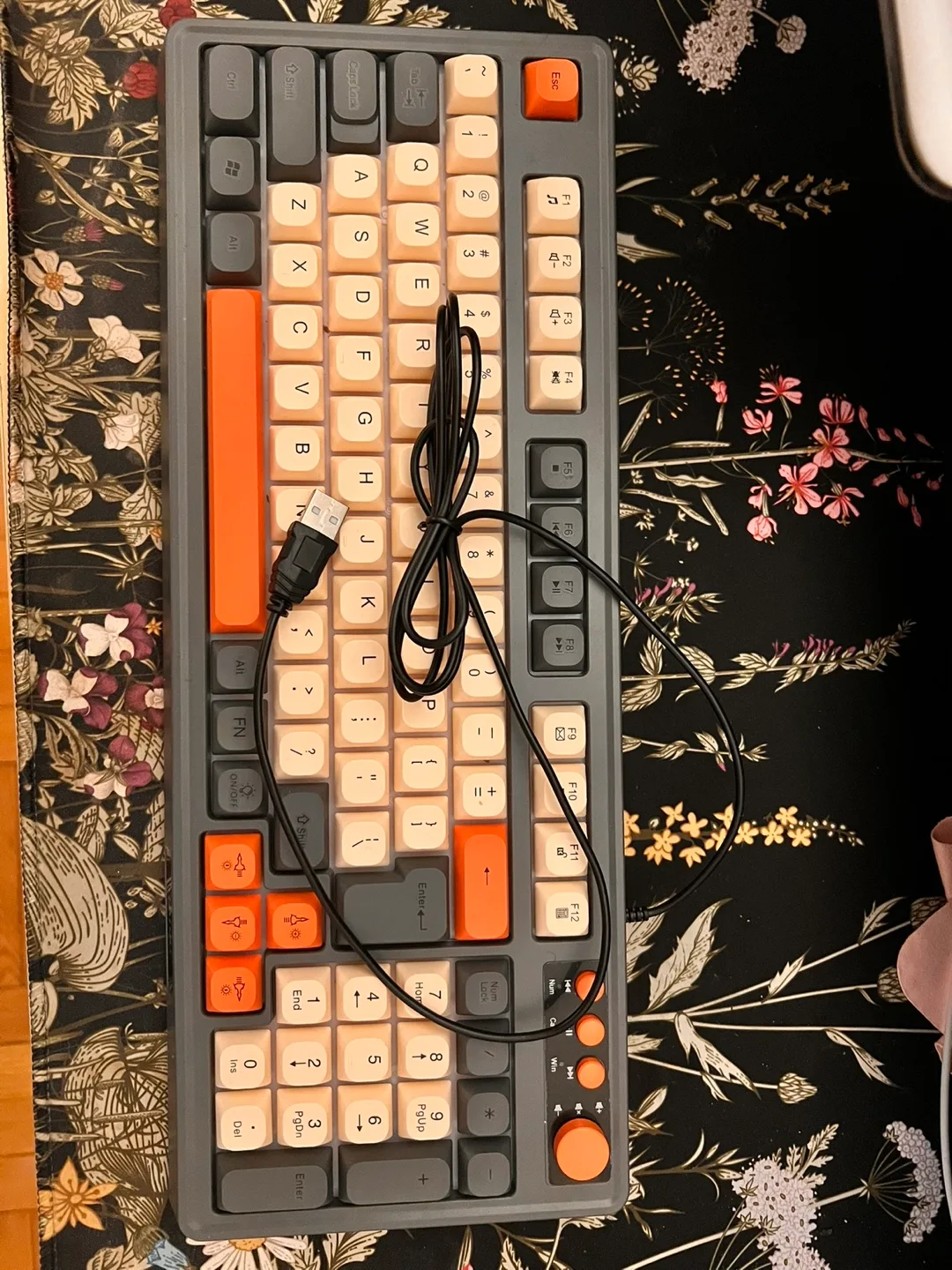 RAIKU K98 Rainbow LED Light Gaming Keyboard