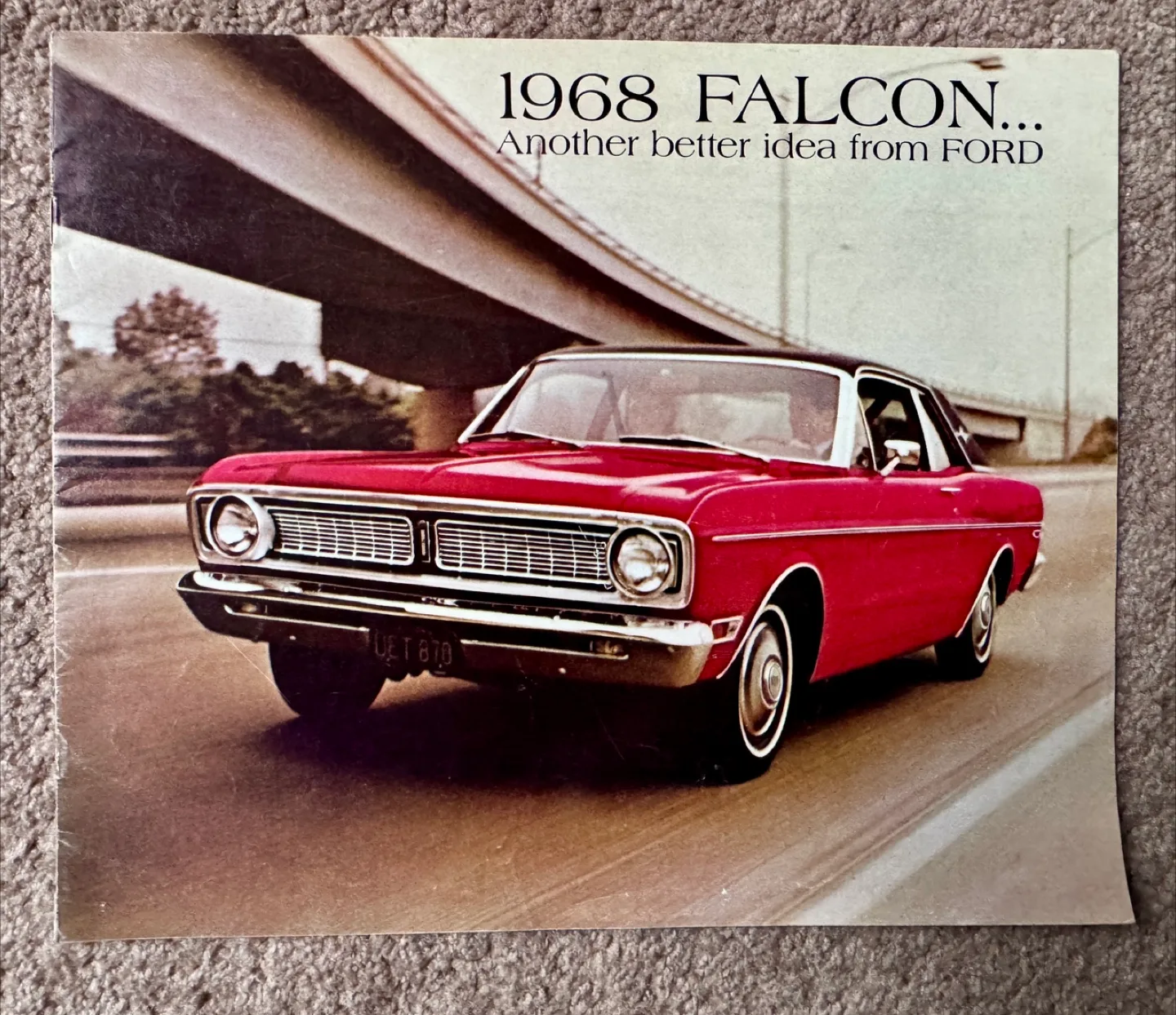 Vintage 1968 Ford Falcon Brochure thumbnail