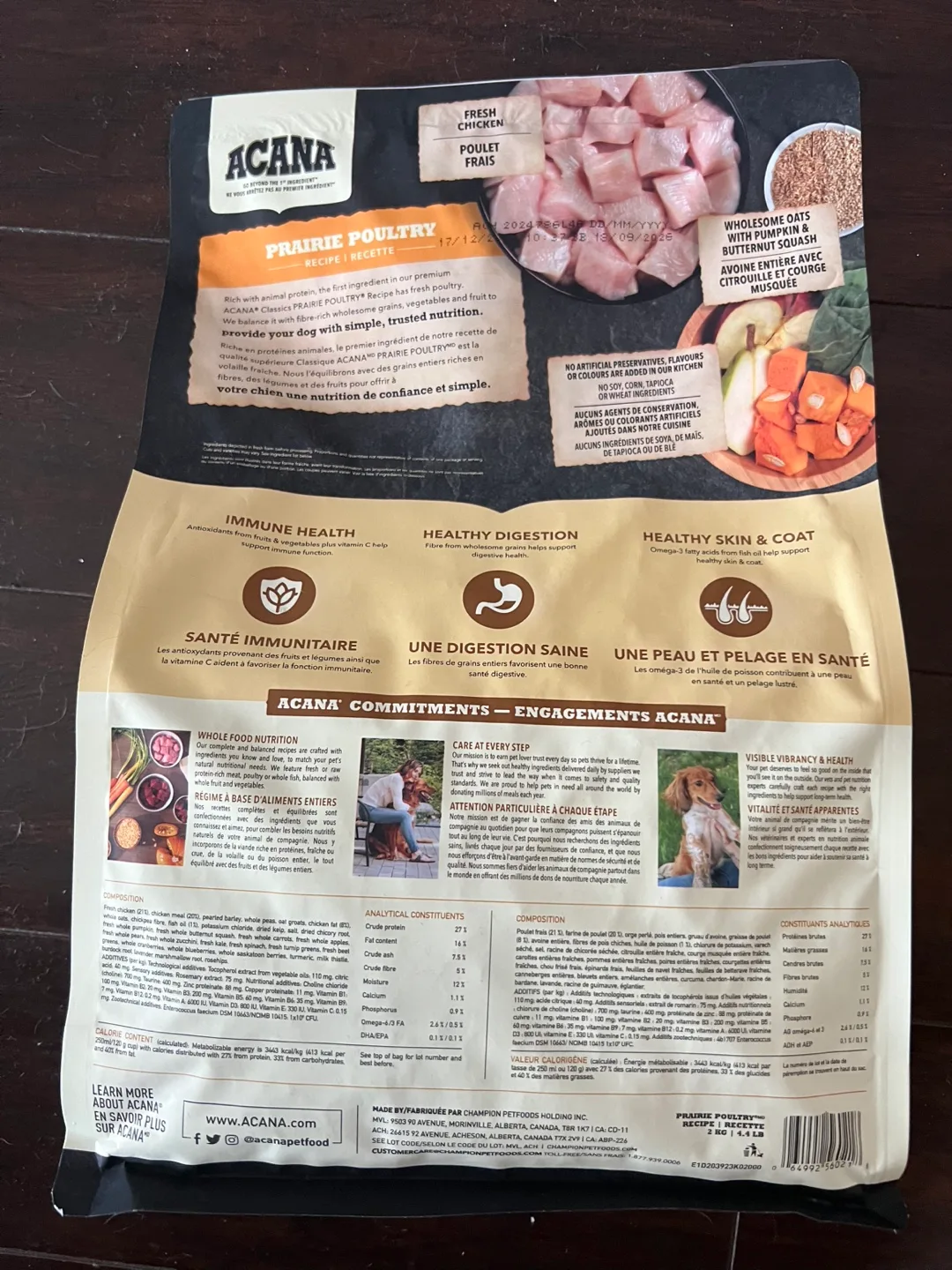 Sale: ACANA Classics Prairie Poultry Recipe Dog Food – 2.2kg image indicator(2)