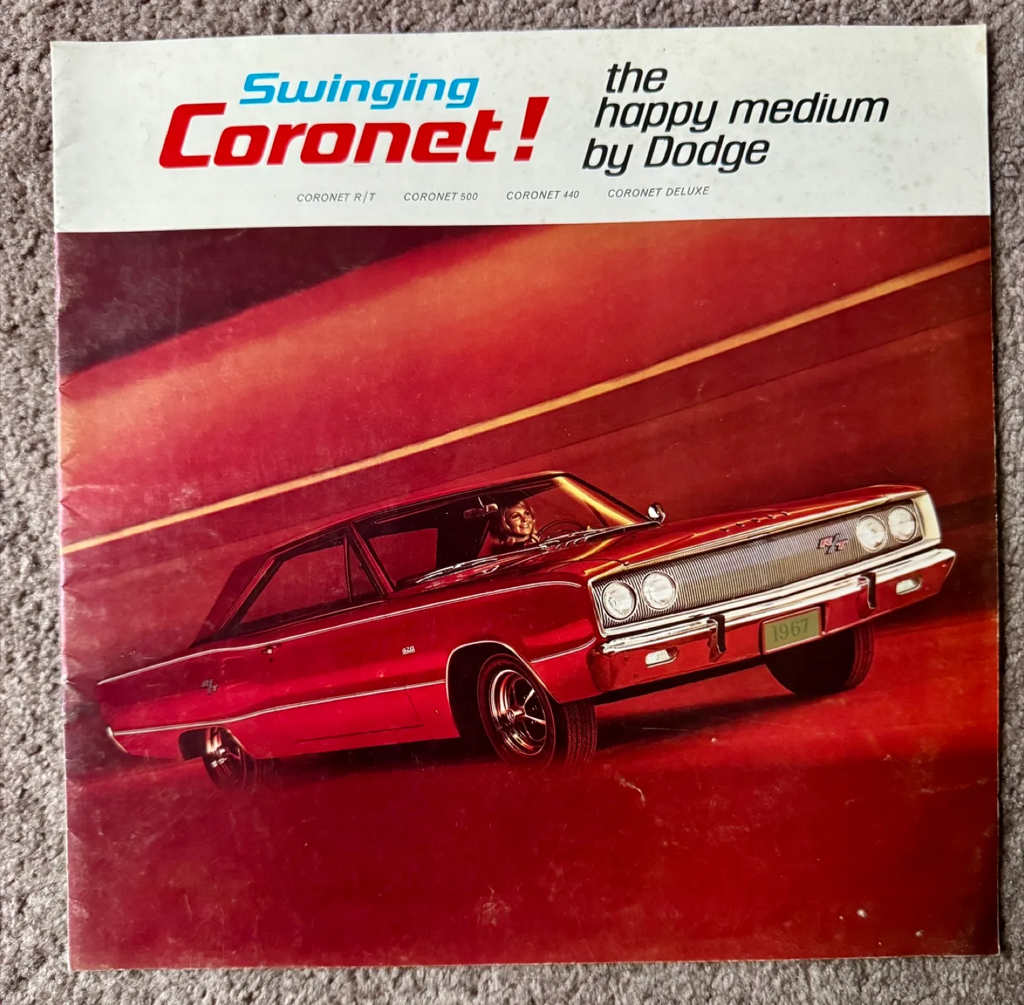 Vintage Dodge Coronet R/T, 500, 440, Deluxe Brochure thumbnail