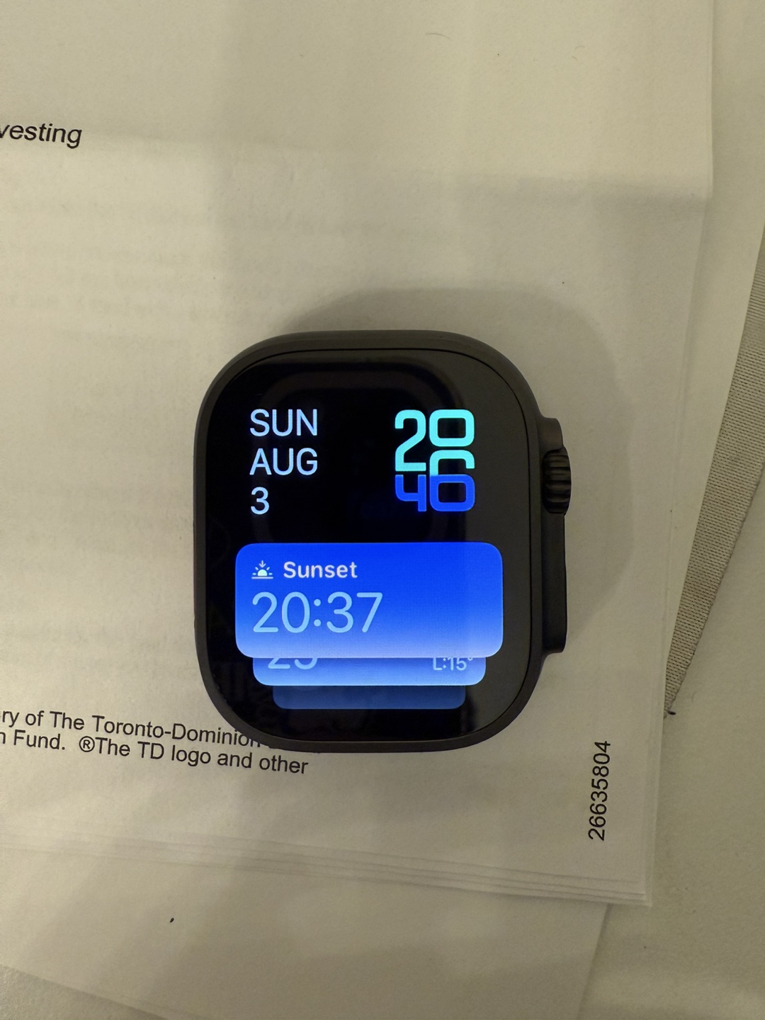 Apple Watch Ultra 2 - 49mm Titanium Case - photo 5