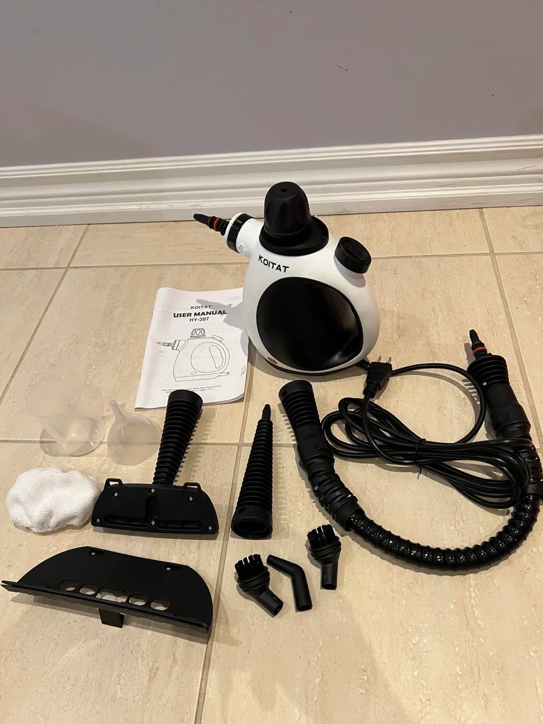 KOITAT HY-507 Handheld Steam Cleaner thumbnail
