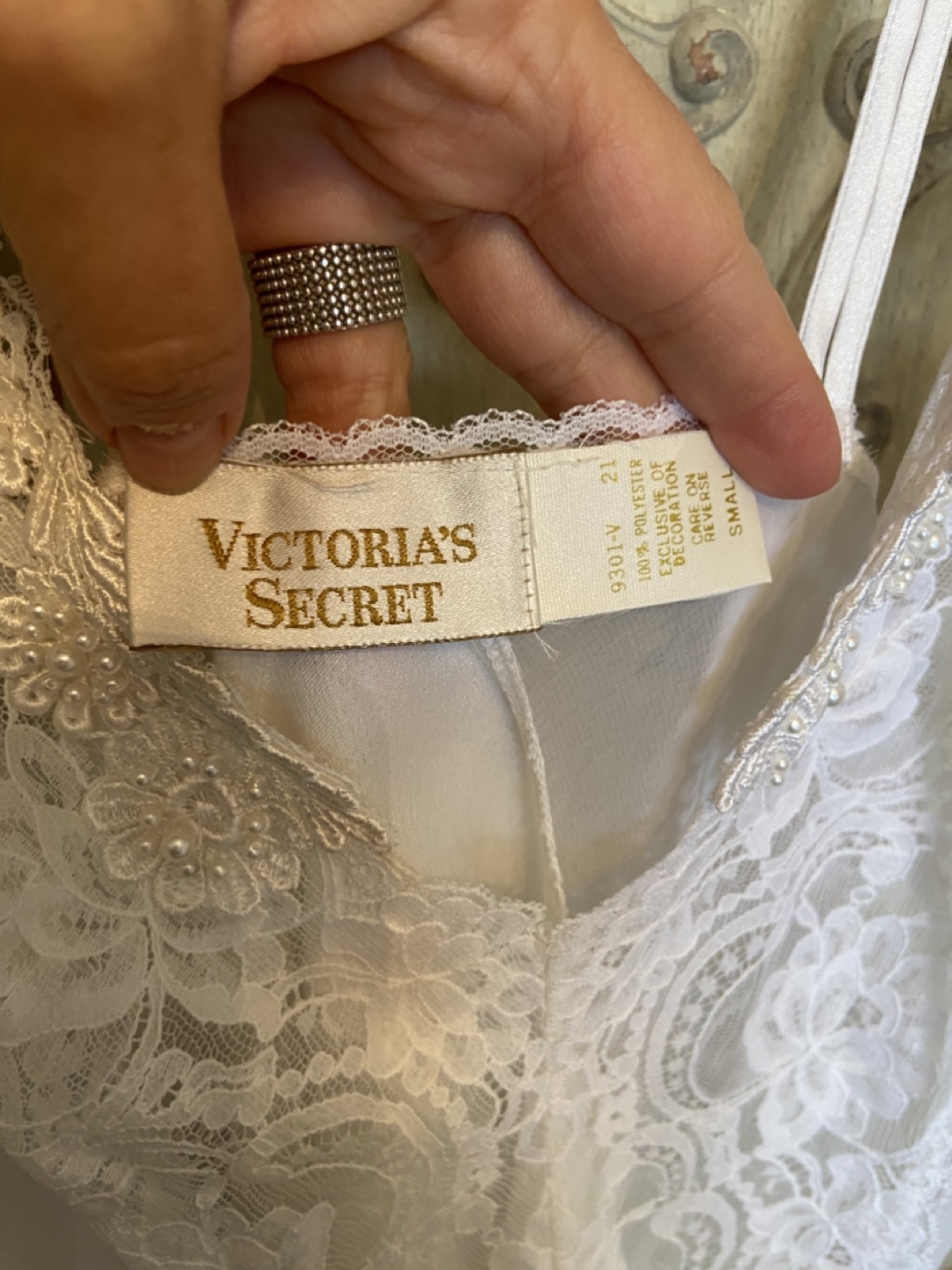 Victoria's Secret White Lingerie - Size Small - photo 4