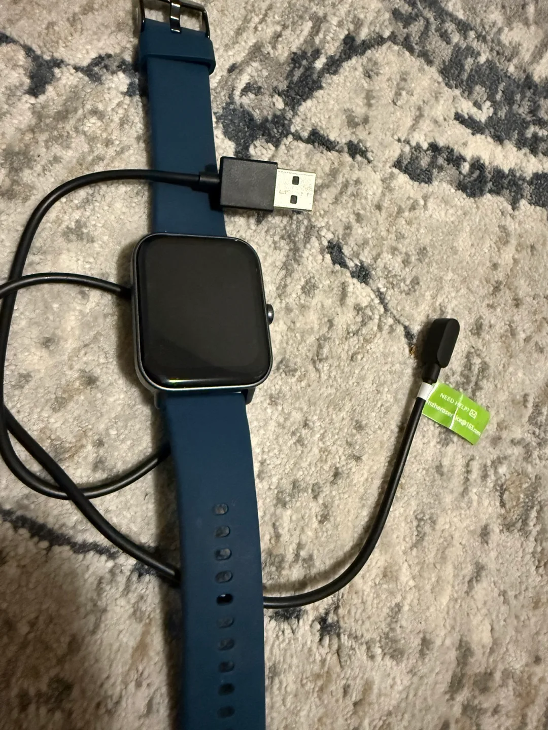 Noise ColorFit Caliber IDW19 Smartwatch - Blue image indicator(4)