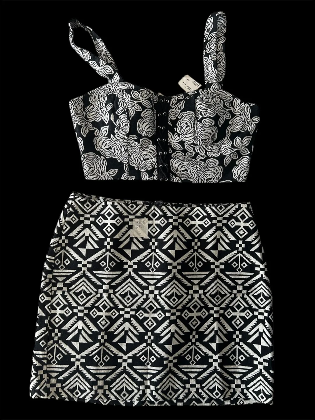 Black & White Two-Piece Set thumbnail