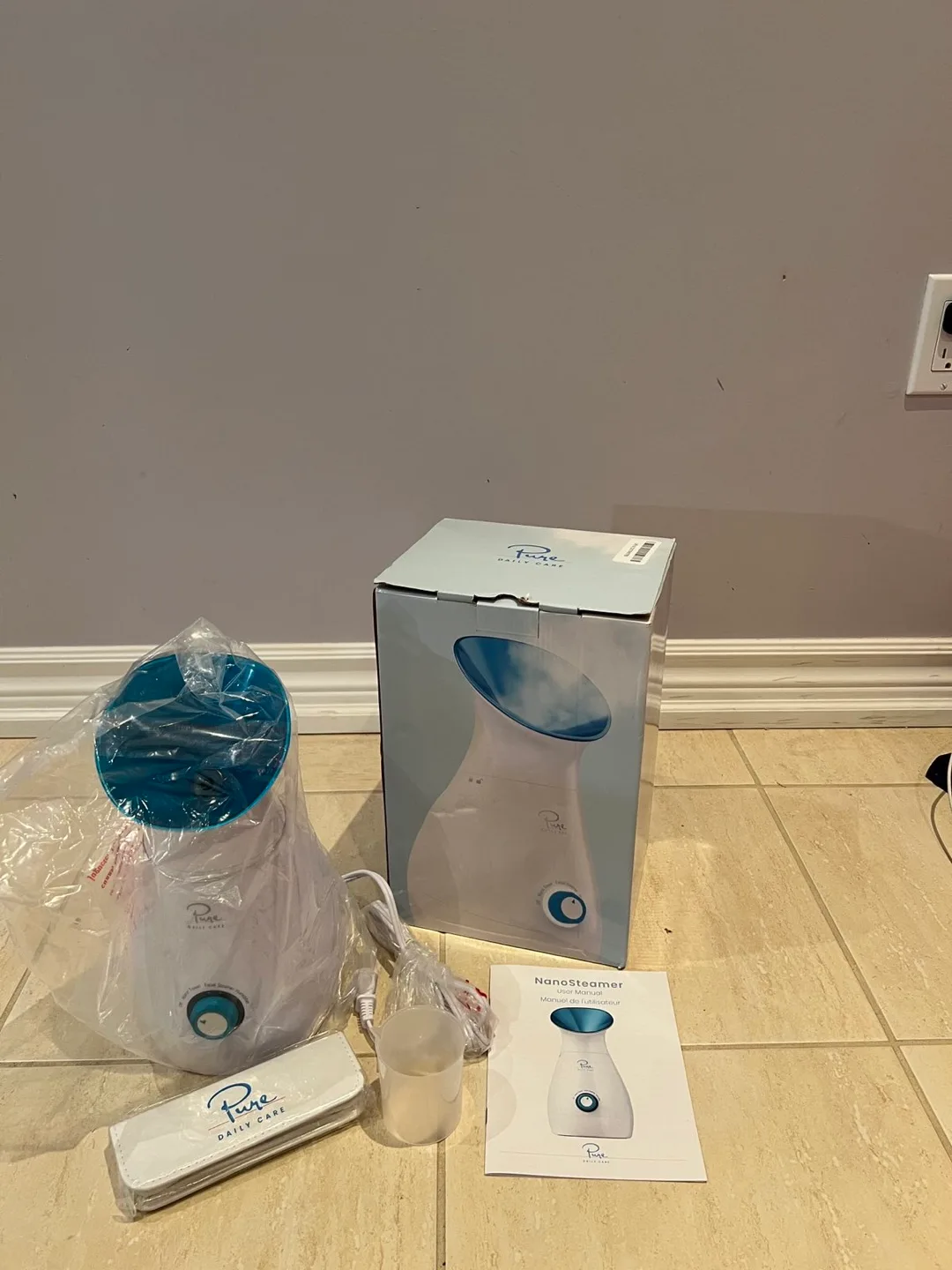 Pure Daily Care NanoSteamer Facial Steamer - New in Box! image indicator(5)