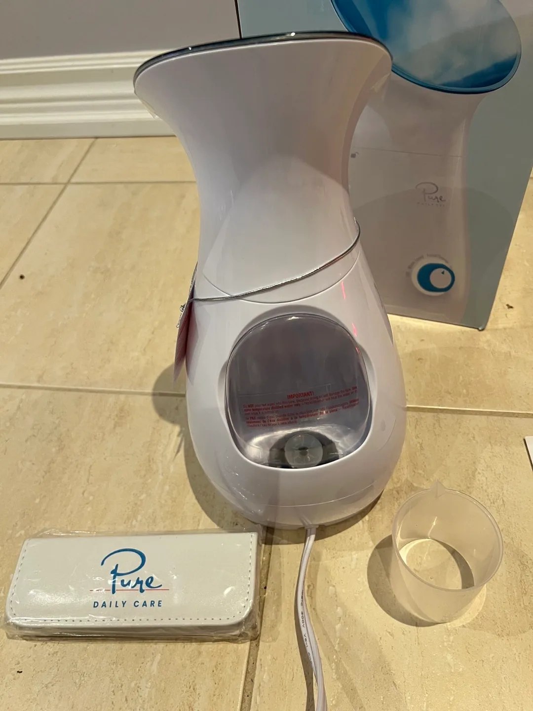Pure Daily Care NanoSteamer Facial Steamer - New in Box! image indicator(3)