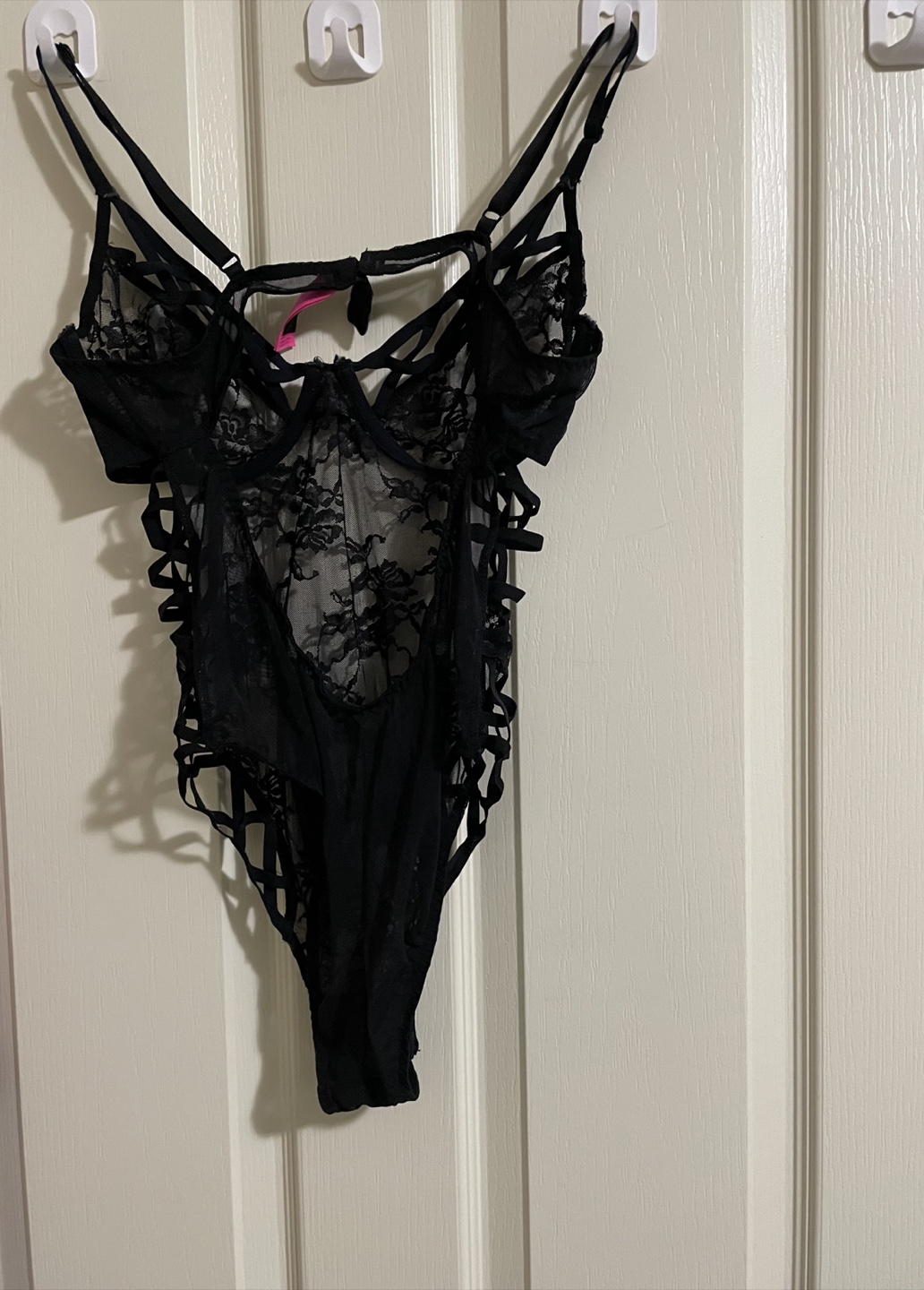 La Senza Black Lace Bodysuit - photo 2
