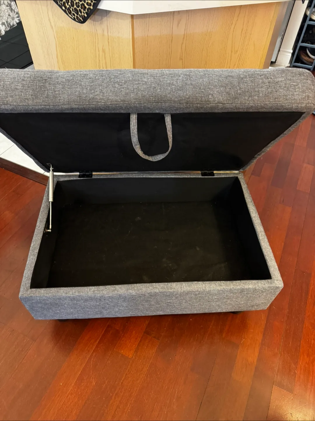 Grey Storage Ottoman thumbnail
