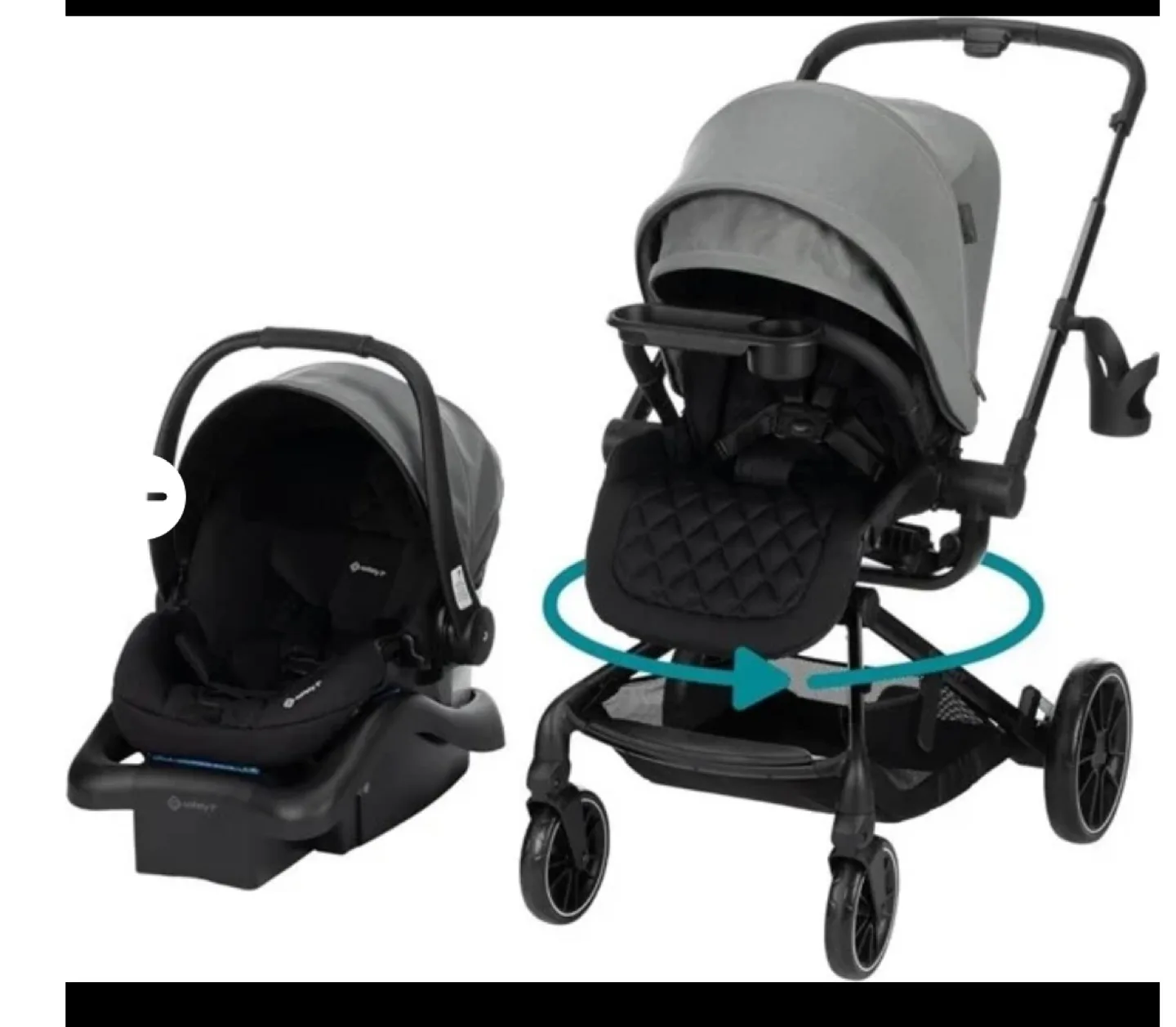 Safety 1st Turn and Go 360 Rotating Travel System thumbnail