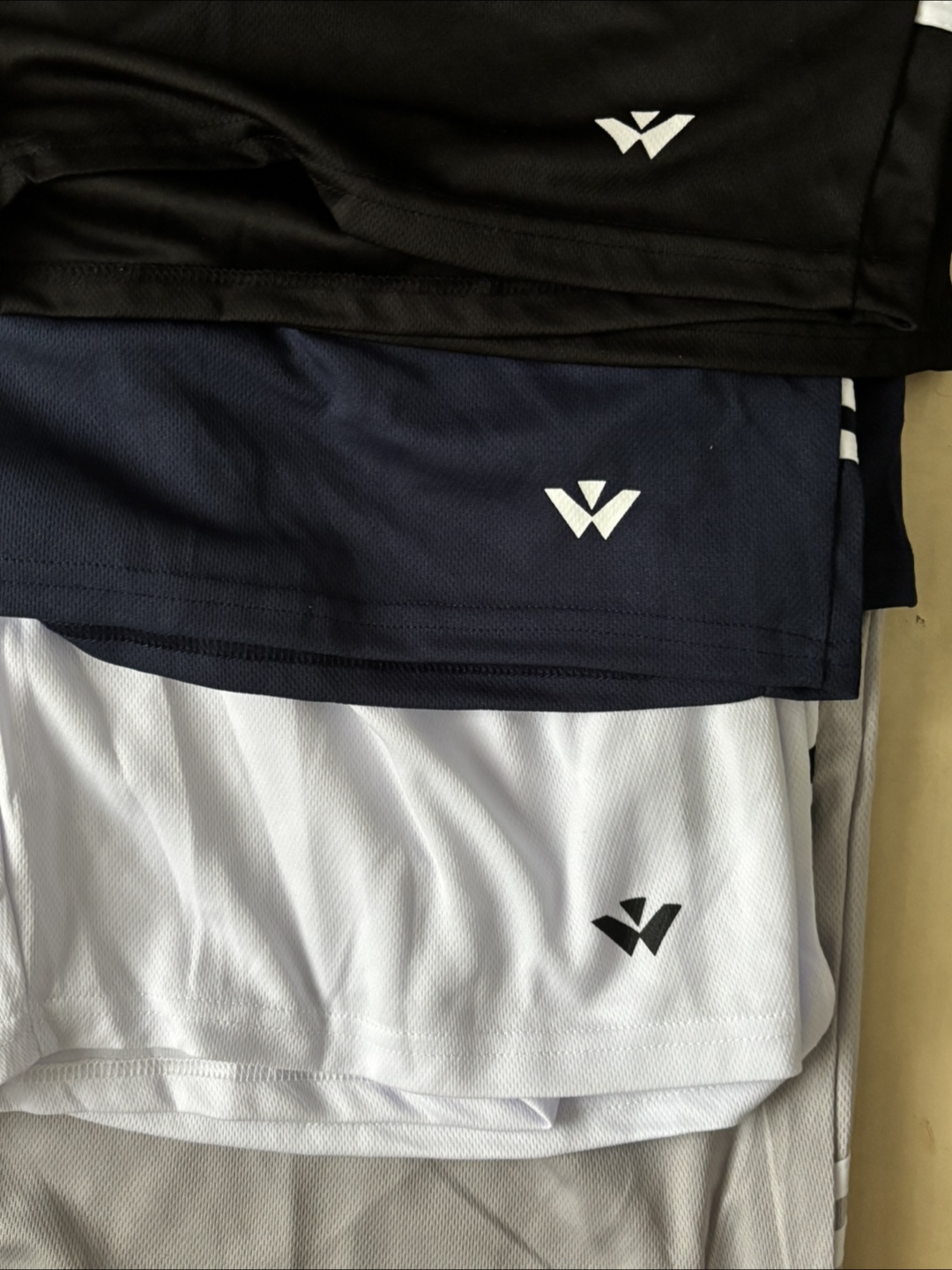 3XL Athletic Shorts- Black, Navy, White,Beige - photo 2