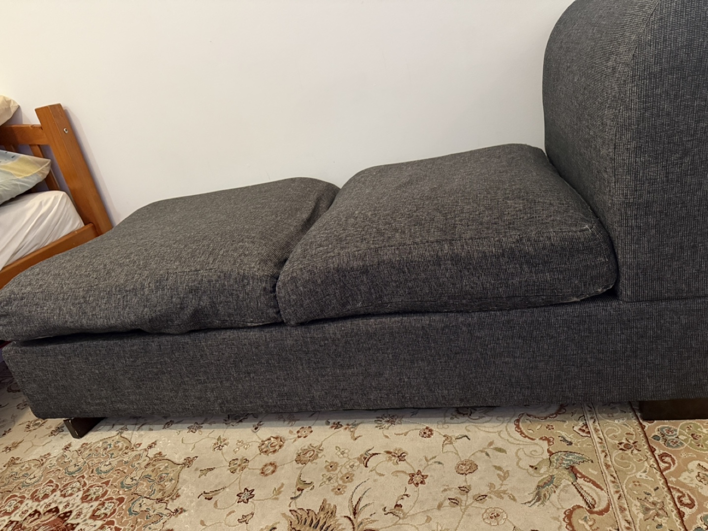 Grey Modular Sofa Sectional - photo 3