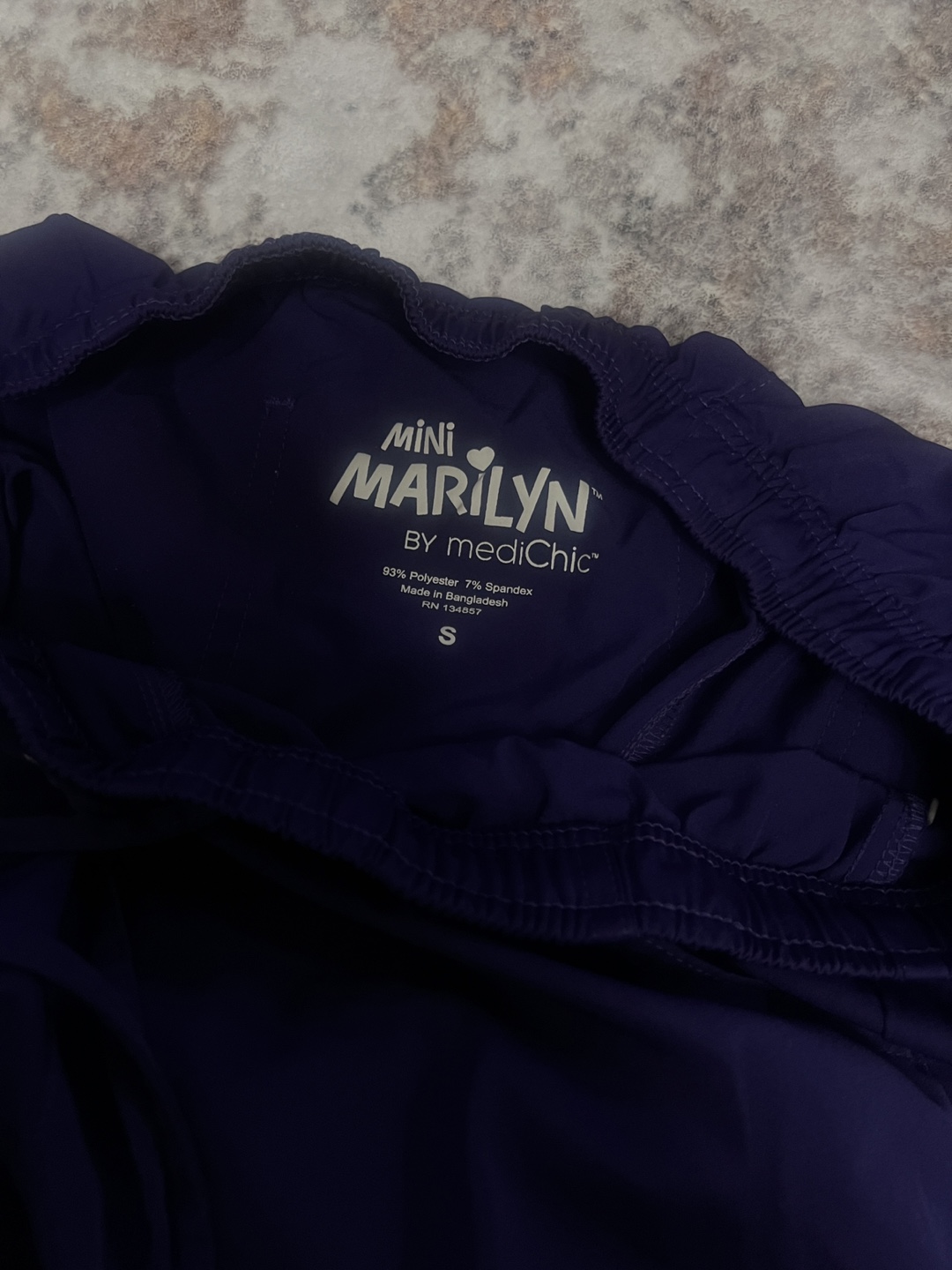Purple/NYU scrub pants - photo 3