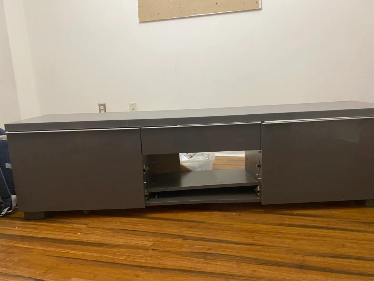 Grey TV Stand thumbnail