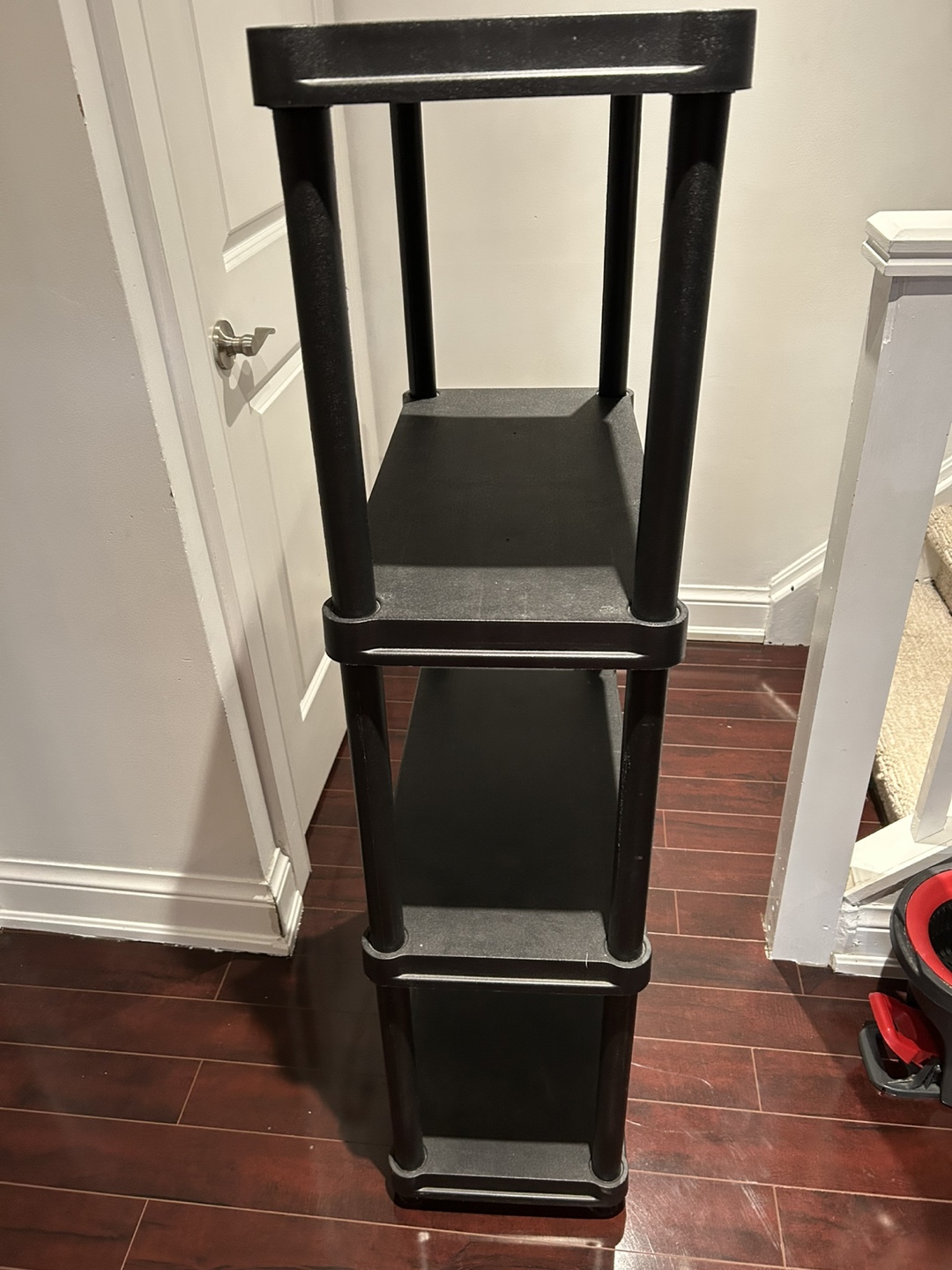 Black 4-Tier Storage Shelf - 54" Height - photo 2