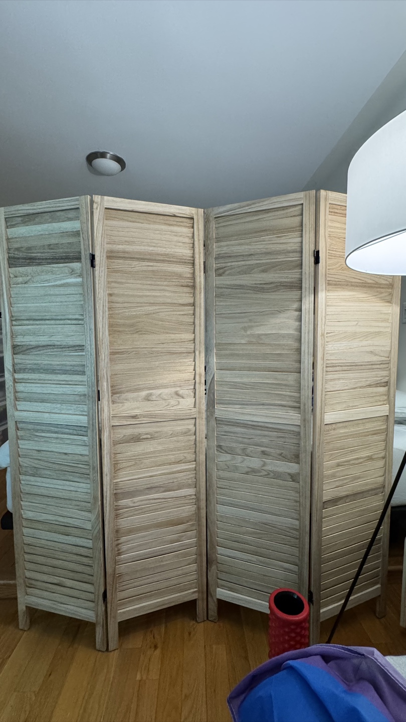 Folding Wooden Room Divider - photo 2