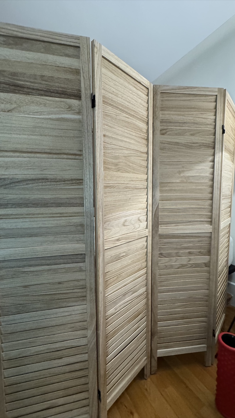 Folding Wooden Room Divider
