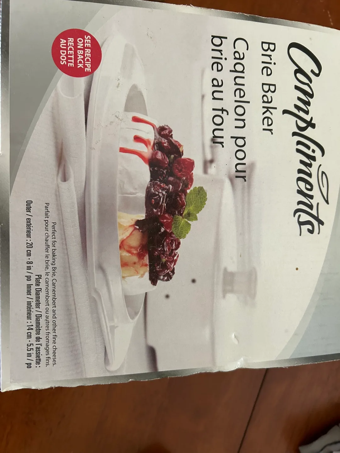 Compliments Brie Baker with Box image indicator(2)