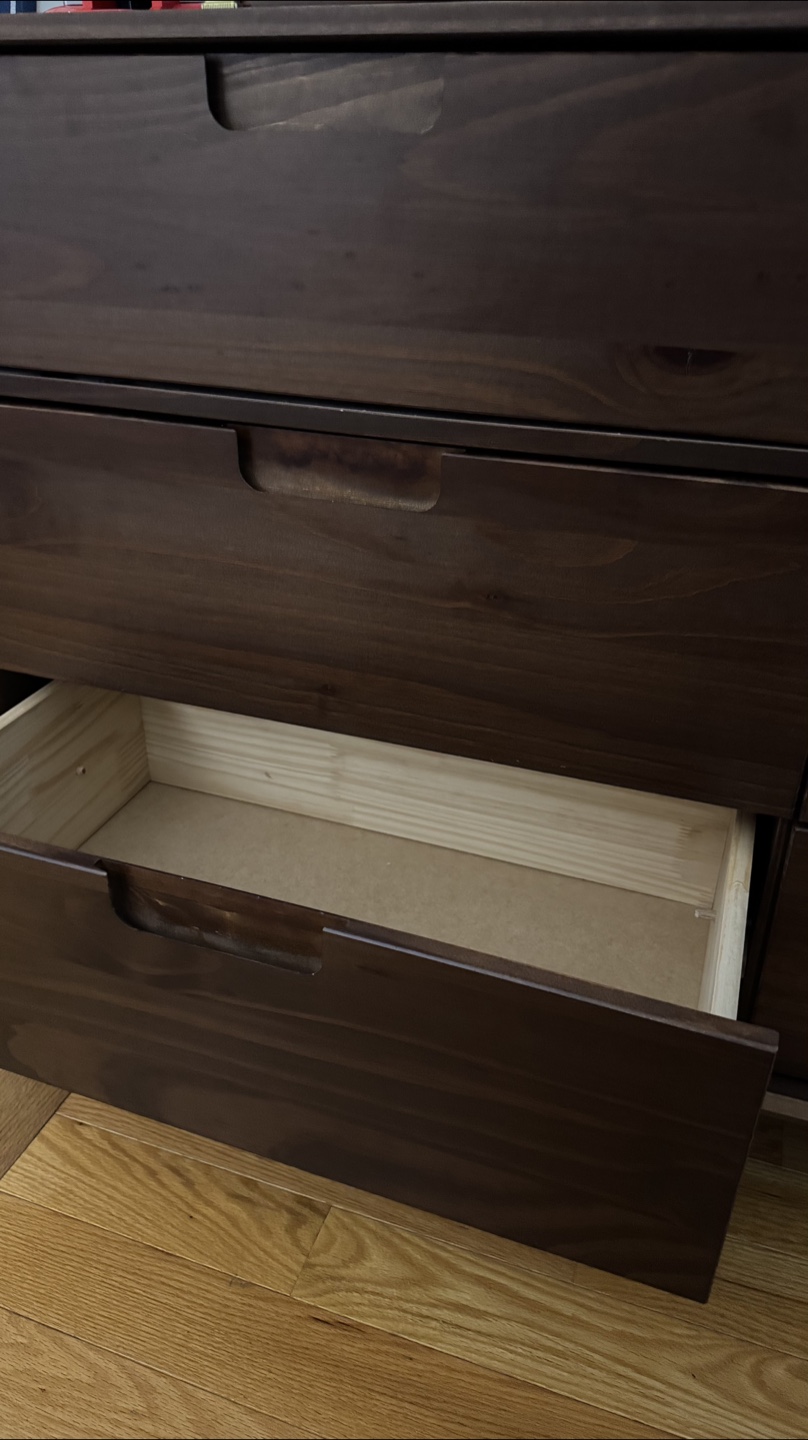 Brown wood Dresser