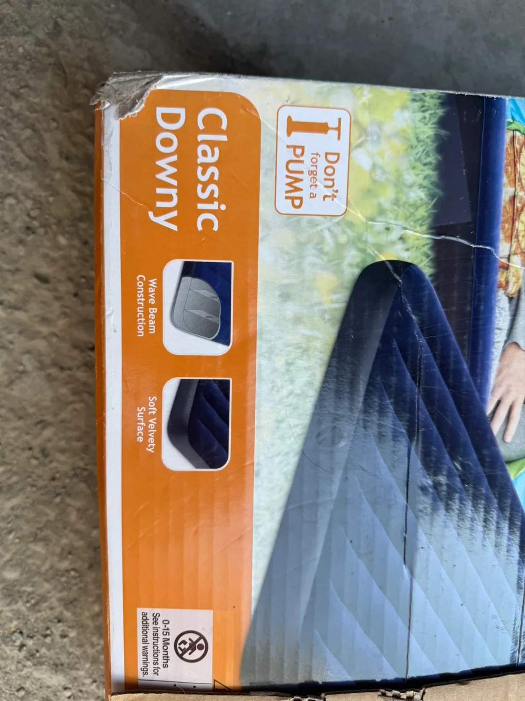 Intex Classic Downy Air Bed thumbnail