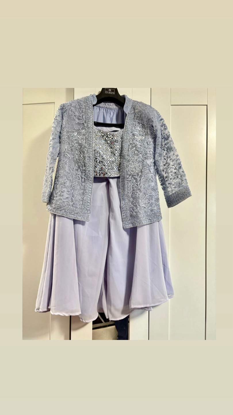 brand new lilac dress/ Sharara dress