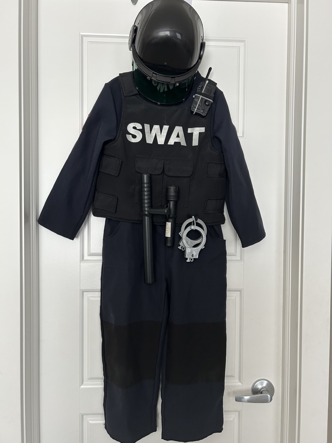 SWAT Costume 5-6 years old