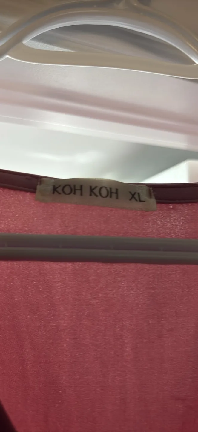 KOH KOH XL Pink Maxi Dress image indicator(2)