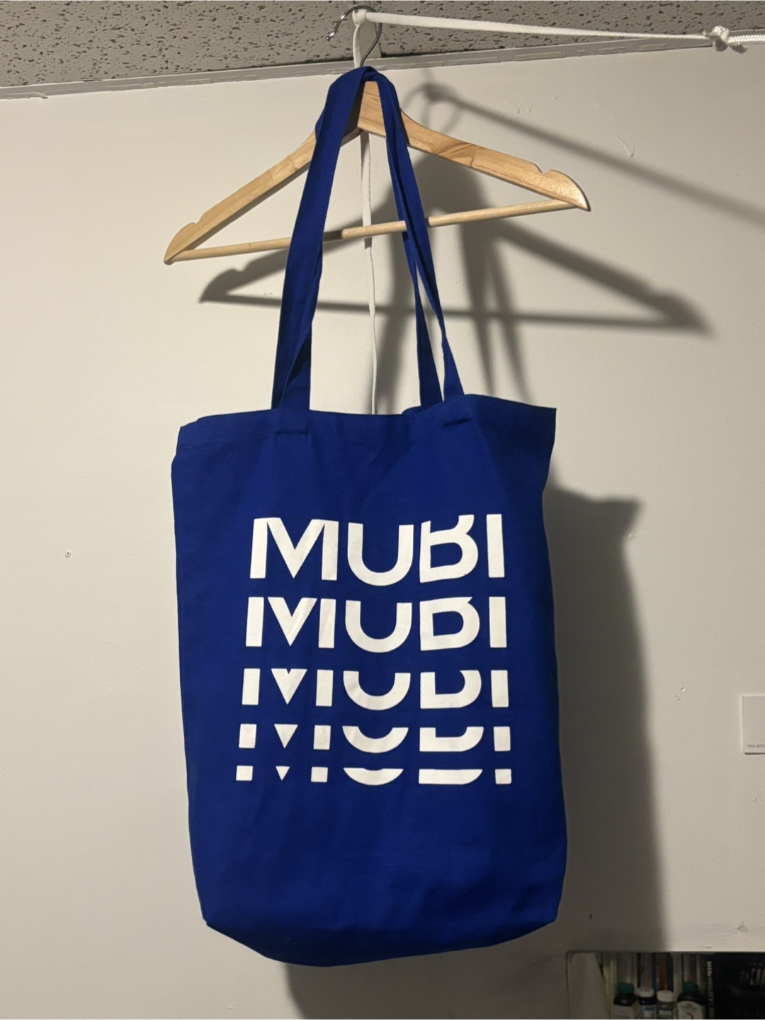 MUBI Blue Tote Bag