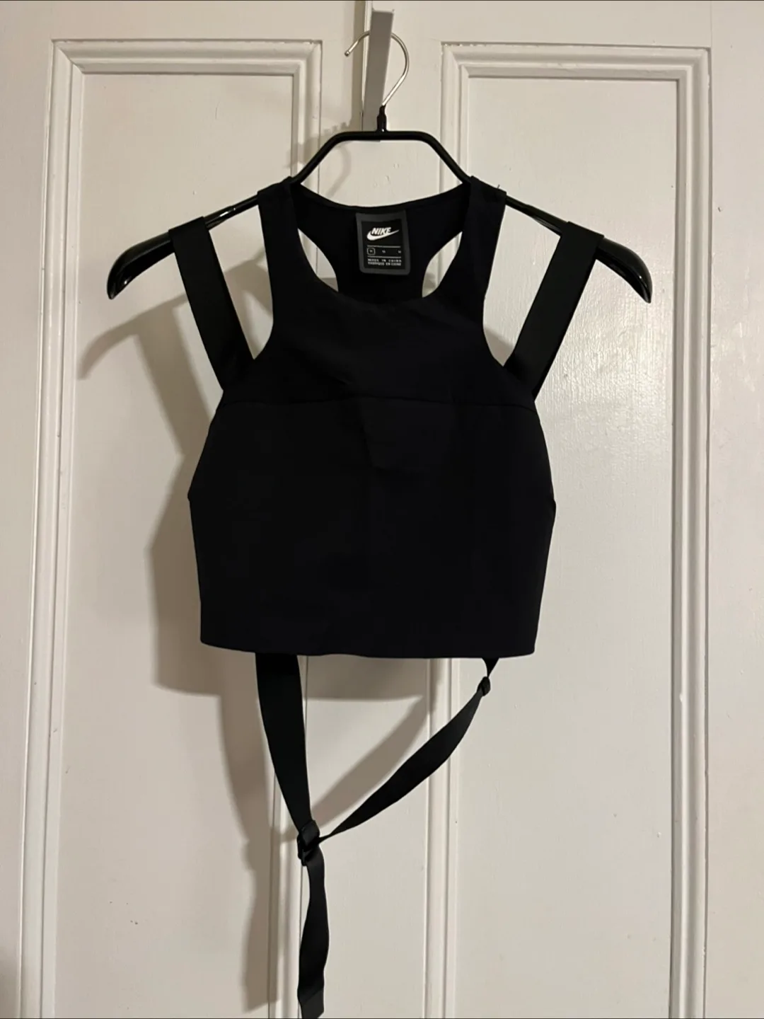 Nike Cropped Racerback Tank Multiple Straps Women’s Medium image indicator(2)