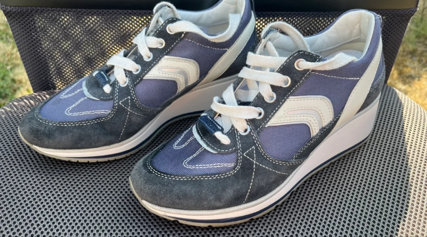 GEOX Respira Women’s Wedge Trainers - GUC image indicator(3)