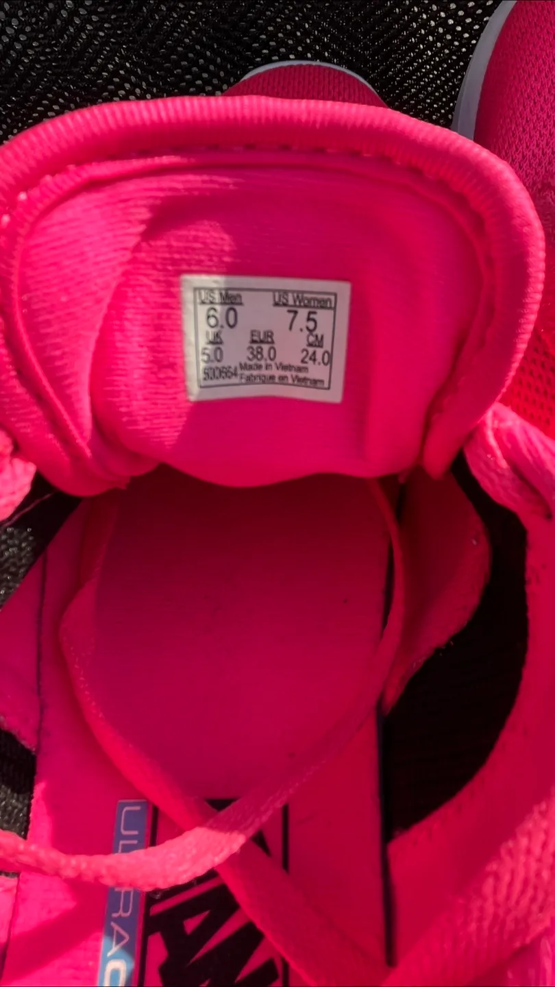 Vans UltraCush Lite Neon Pink Shoes - Unisex image indicator(7)