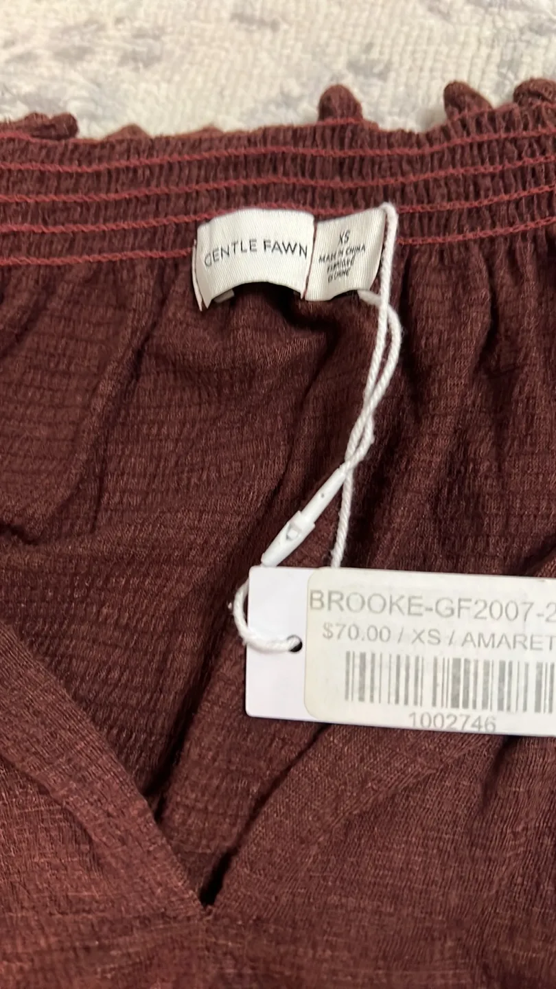 NWT Gentle Fawn Brooke Top - XS image indicator(5)