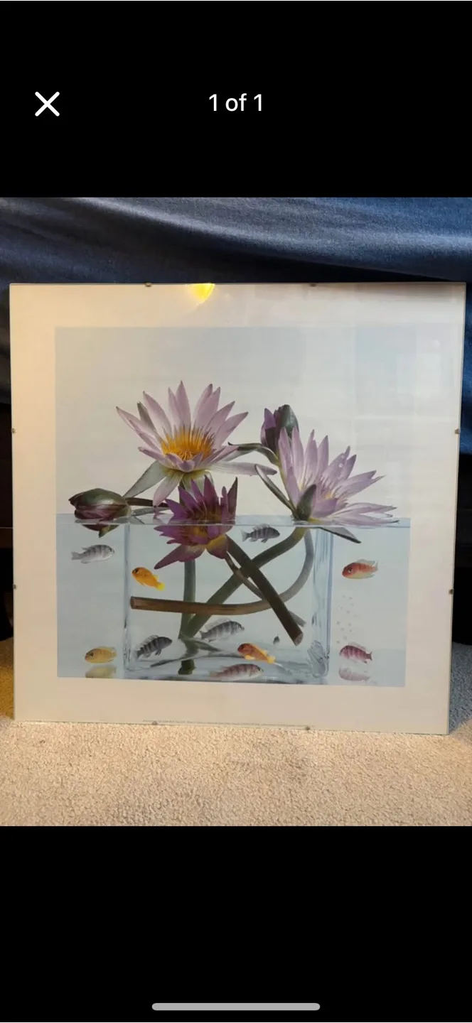 Glass covered painting thumbnail