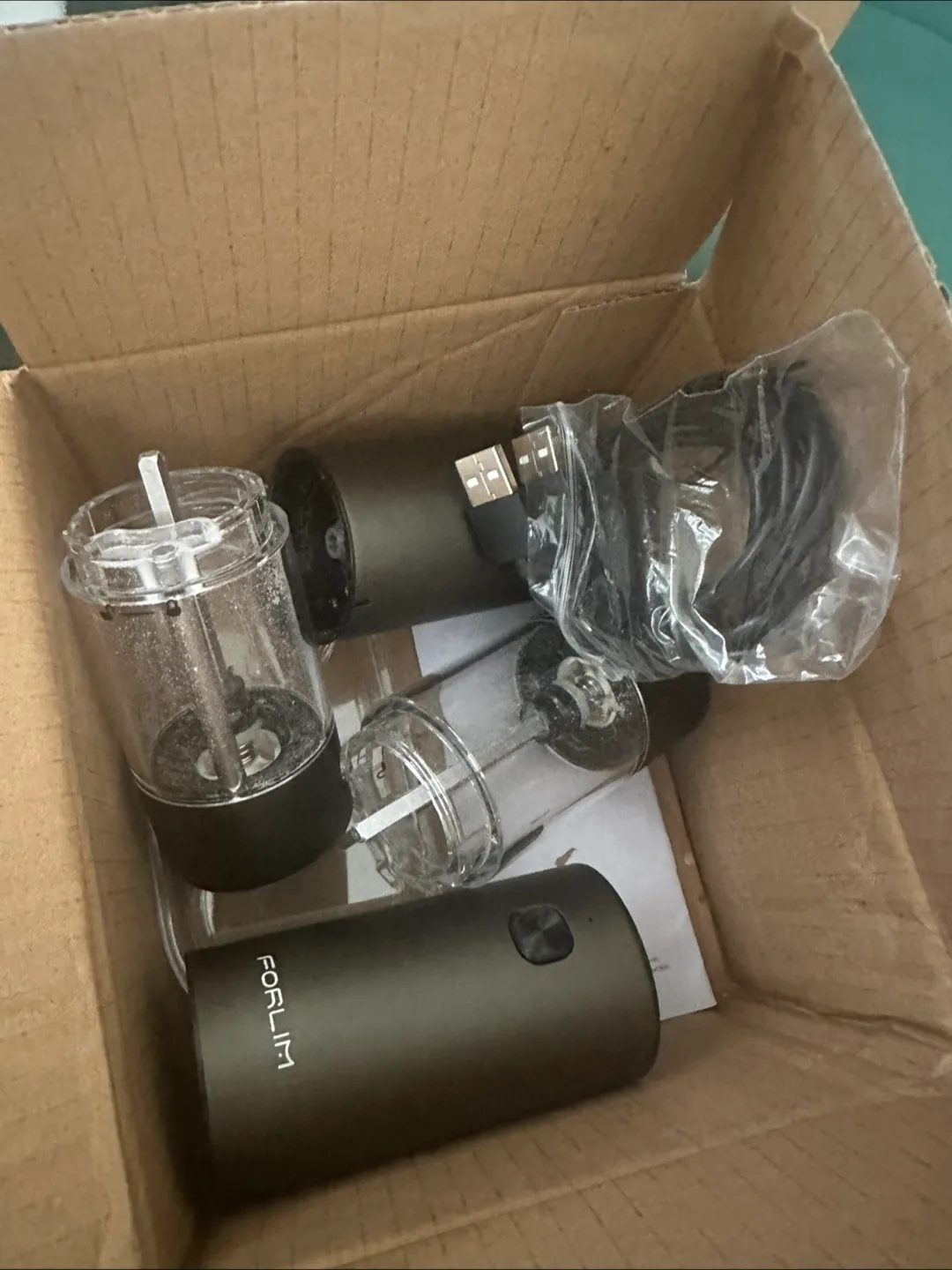 FORLIM Automatic Pepper Grinder Set - New image indicator(2)