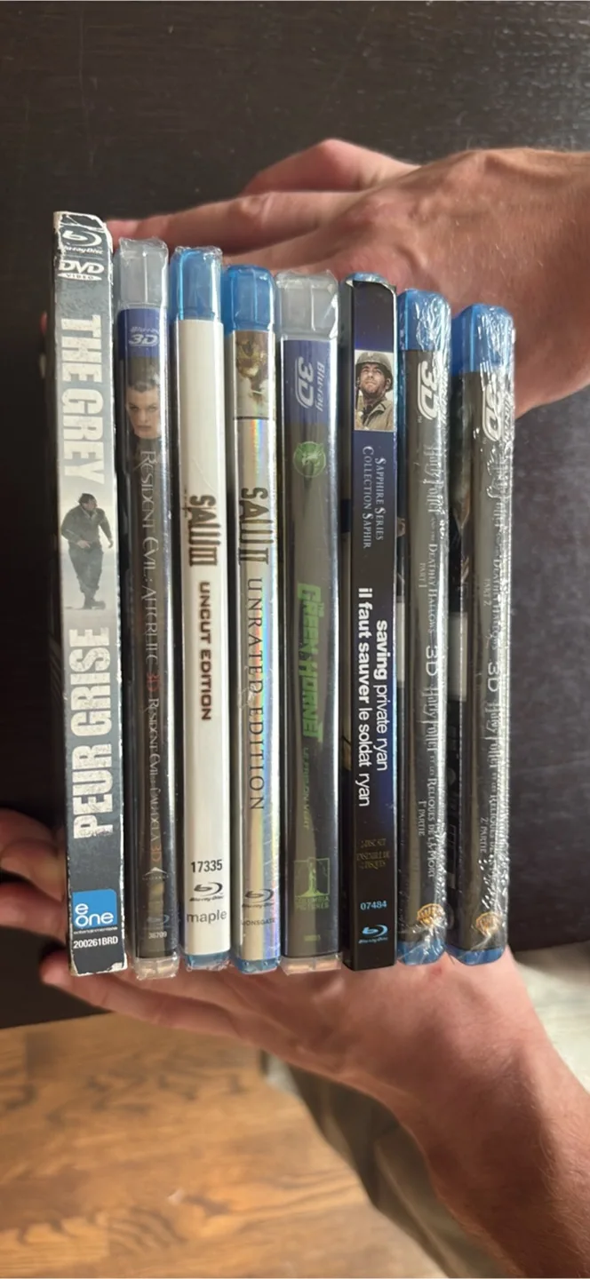 Blu-ray & DVD Movie Collection thumbnail