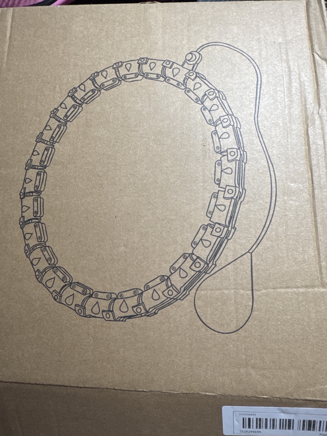 Adjustable Weighted Hula Hoop - Purple - photo 4