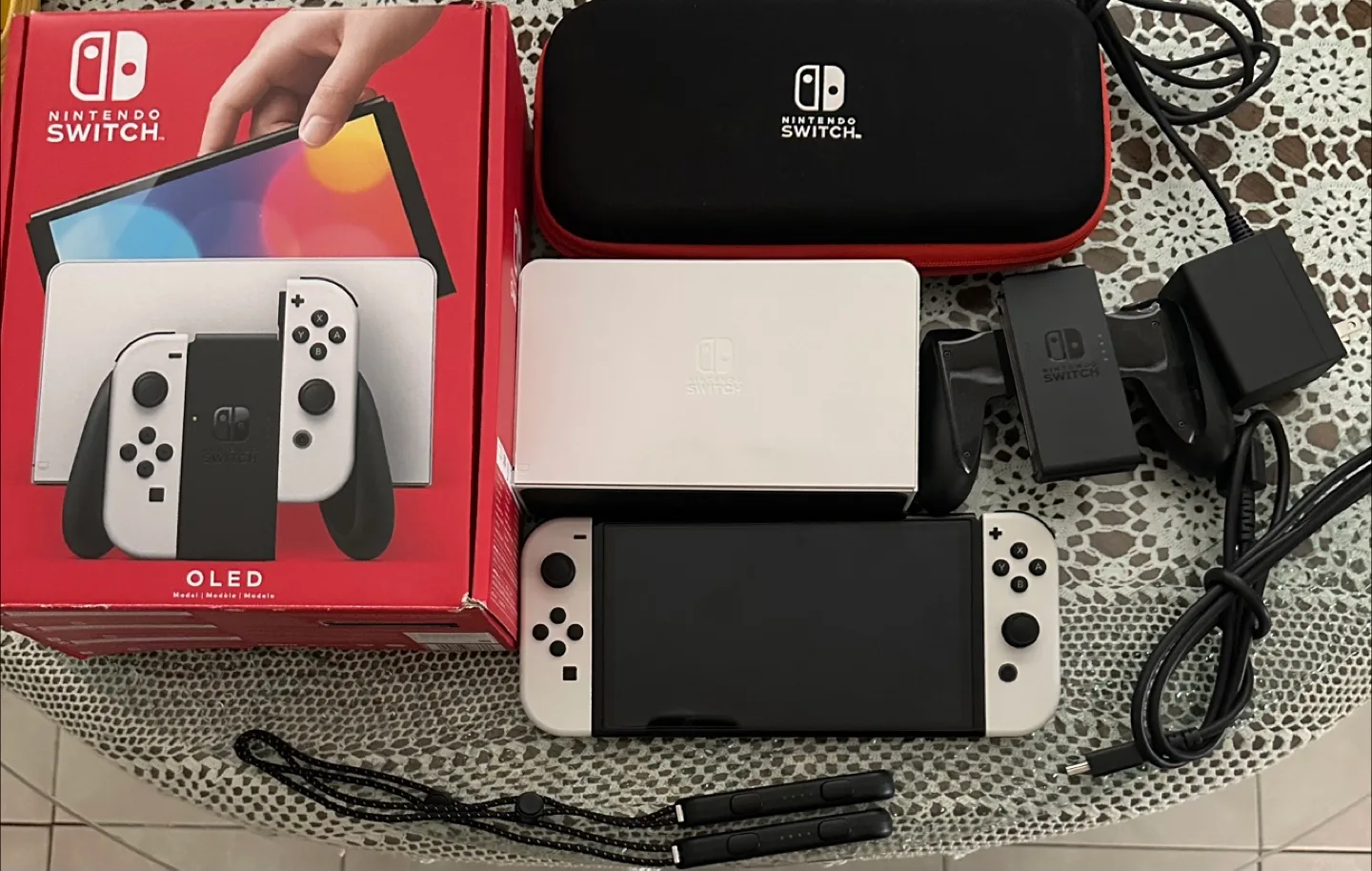Nintendo Switch OLED Model White Set thumbnail