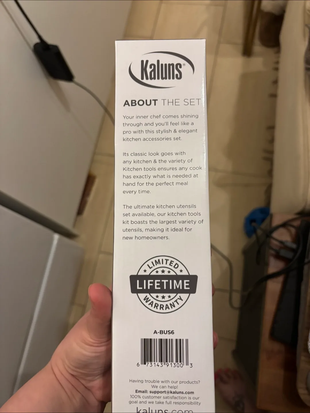 Kaluns Silicone Kitchen Spatula Set - New in Box! image indicator(3)