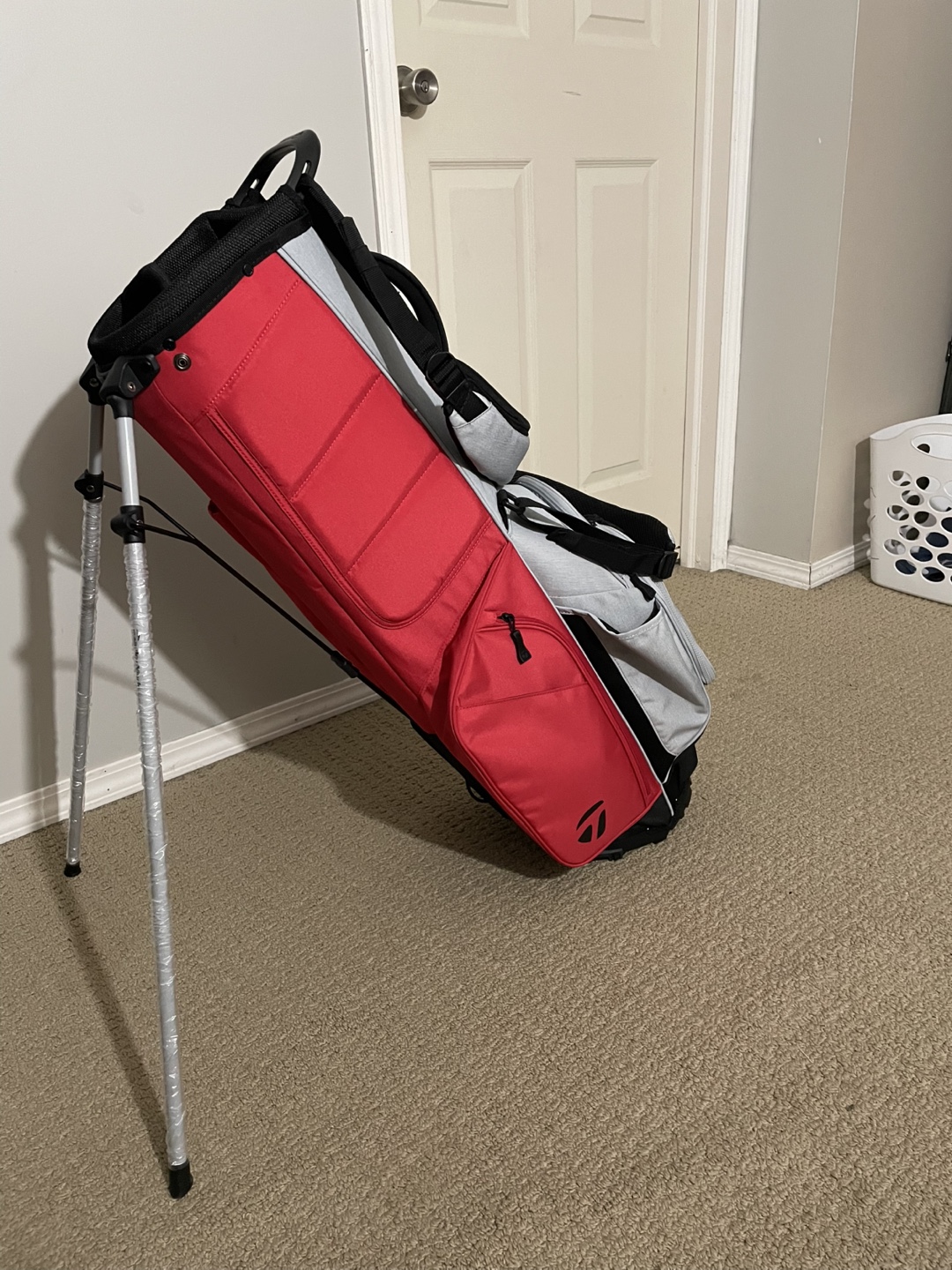 TaylorMade FlexTech Golf Stand Bag - Red/Grey - photo 2