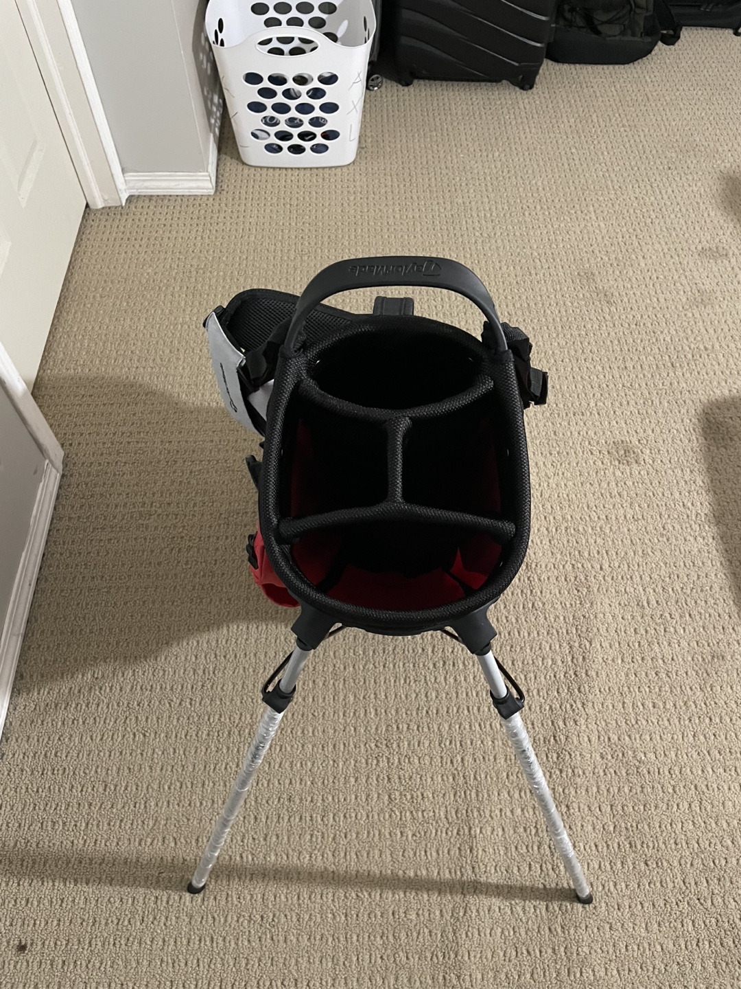 TaylorMade FlexTech Golf Stand Bag - Red/Grey - photo 3