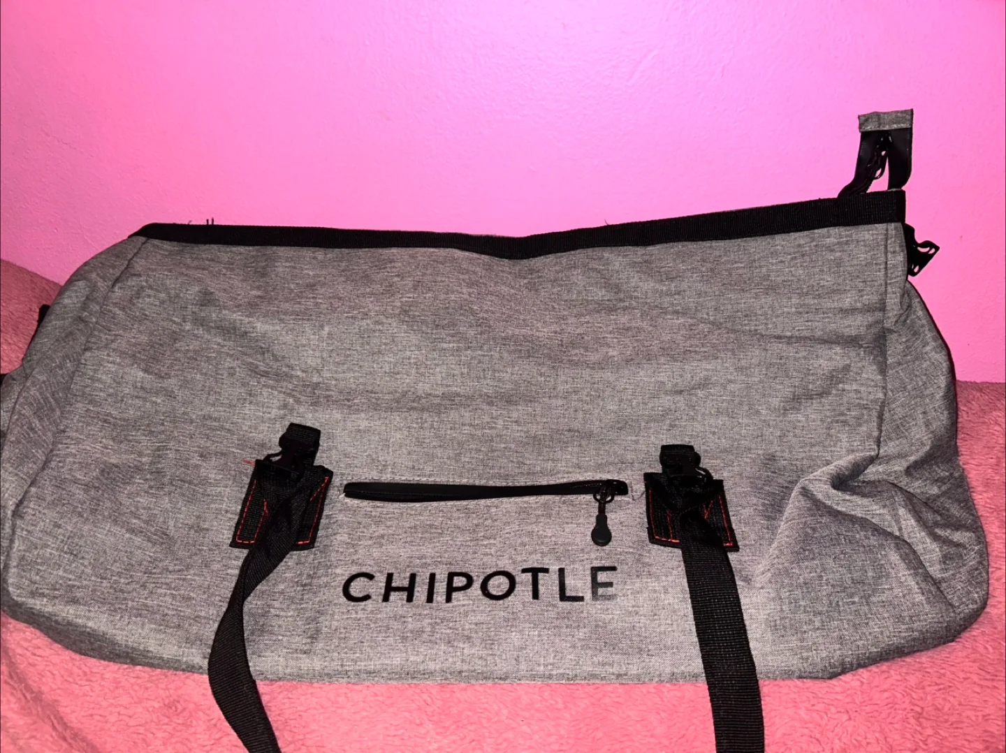 Chipotle Gray Duffle Bag thumbnail