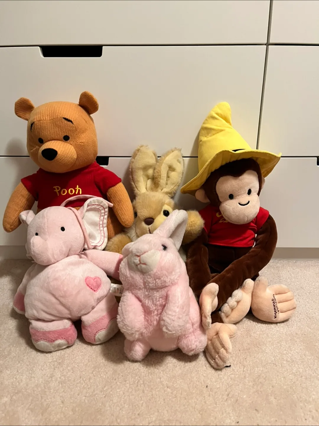Assortment of toy stuffies