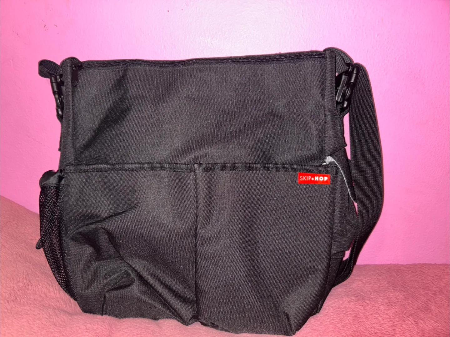 Skip Hop Black Diaper Bag thumbnail