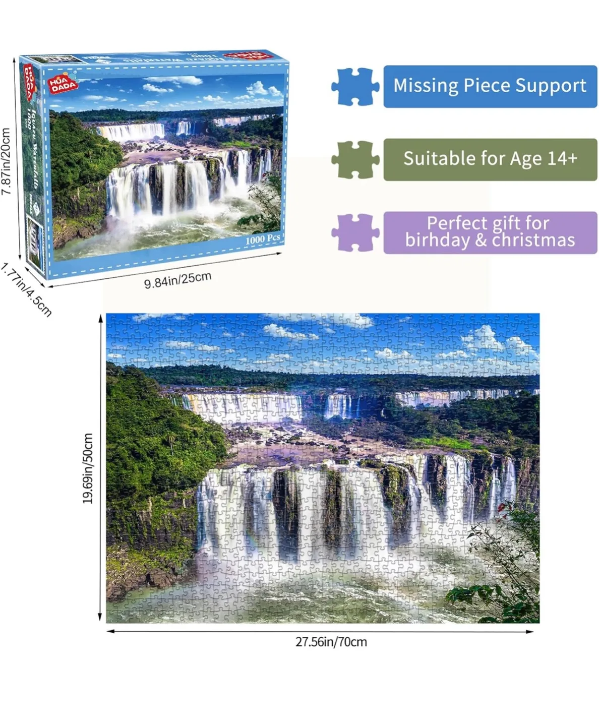1000 Piece Puzzle Iguazu Falls image indicator(3)