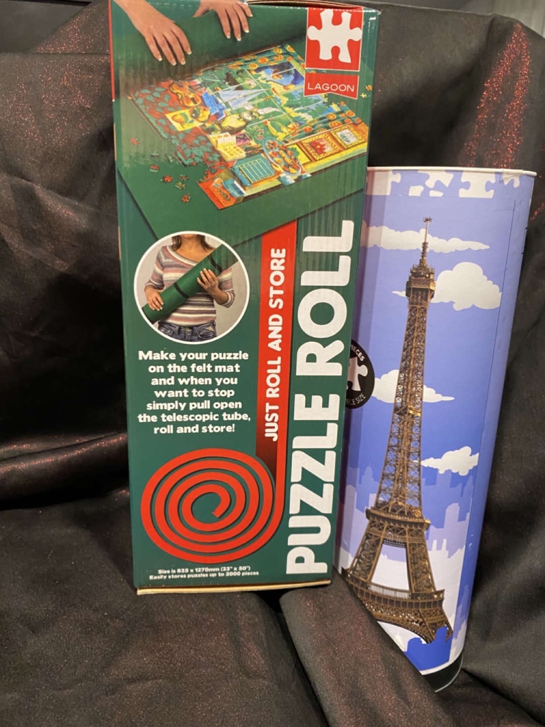 Lagoon Puzzle Roll & Eiffel Tower Puzzle