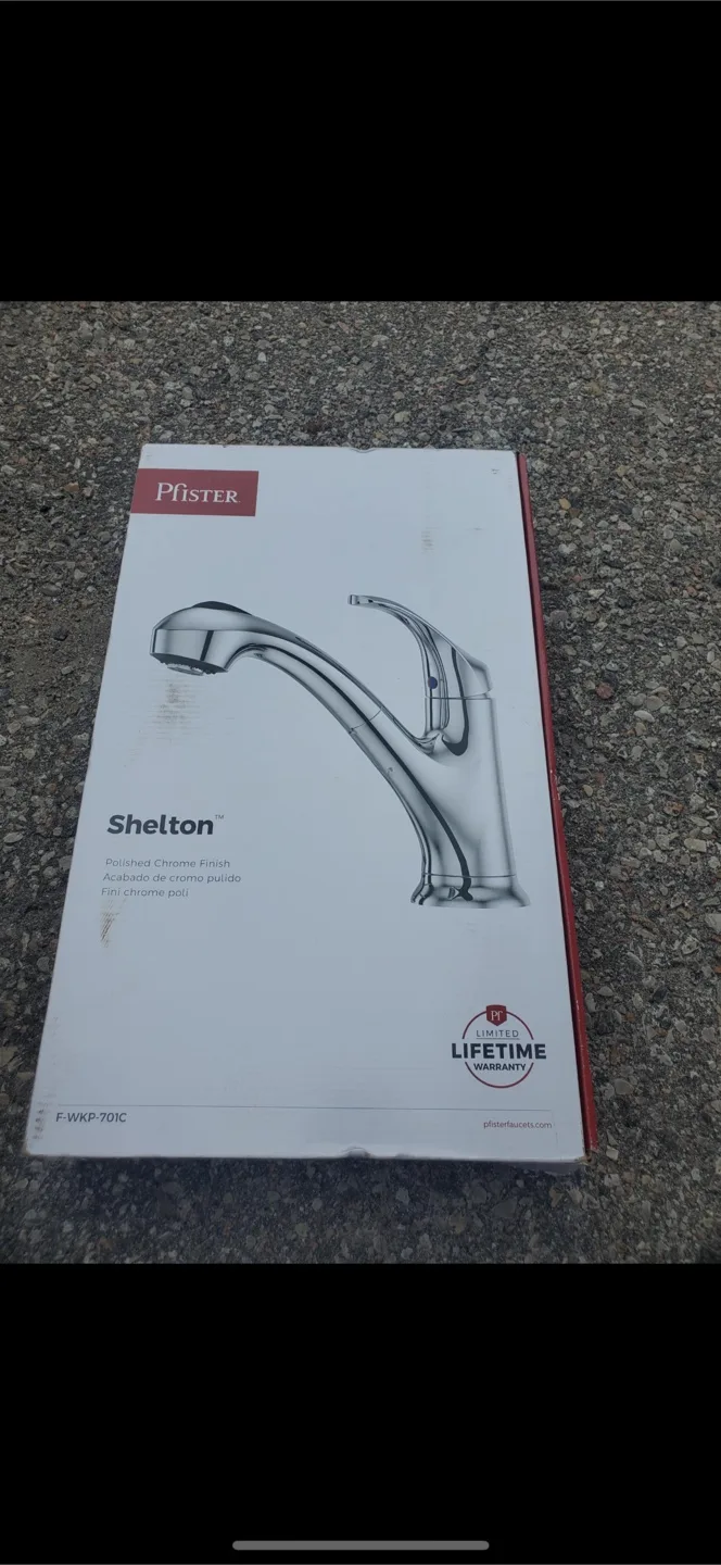 New Pfister Shelton Polished Chrome Finish Faucet thumbnail