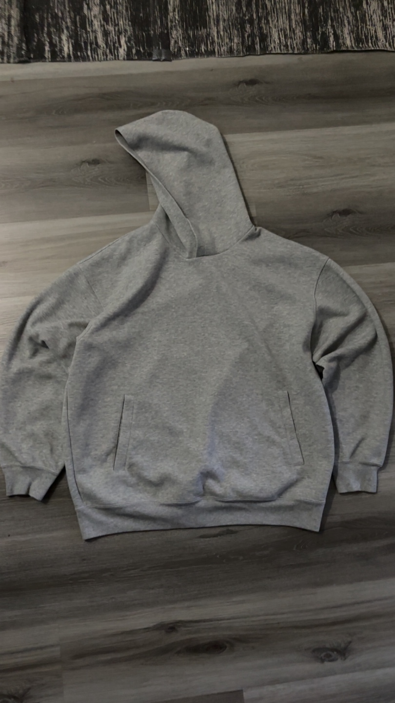 Uniqlo Grey Hoodie - Size XL