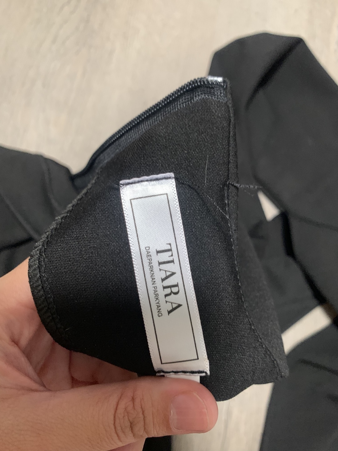 Tiara Black Dress size S-M - photo 2