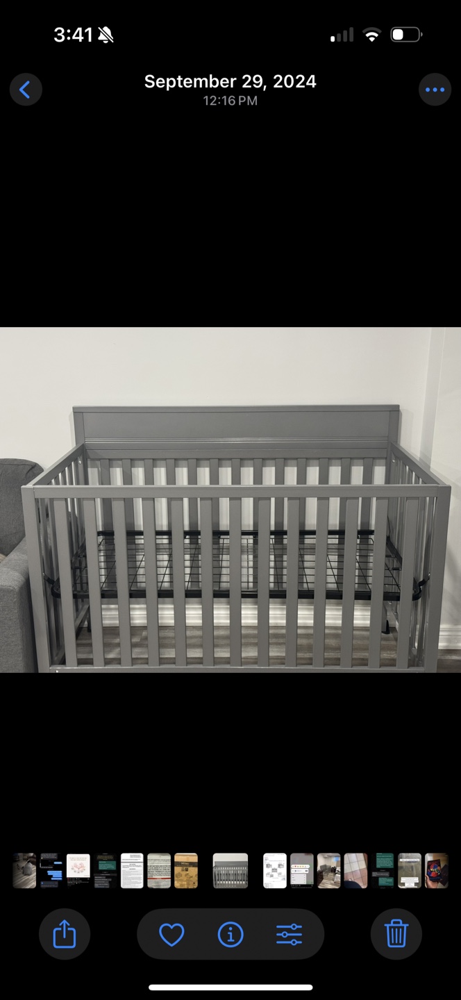 Fisher-Price Miles Convertible Crib +Mattress by dream on me - photo 3
